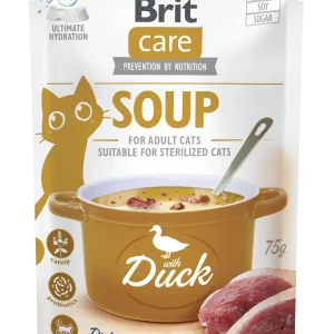 BRIT CARE Soup, juha za mačke, s pačetinom i catnipom, bez žitarica, 75g