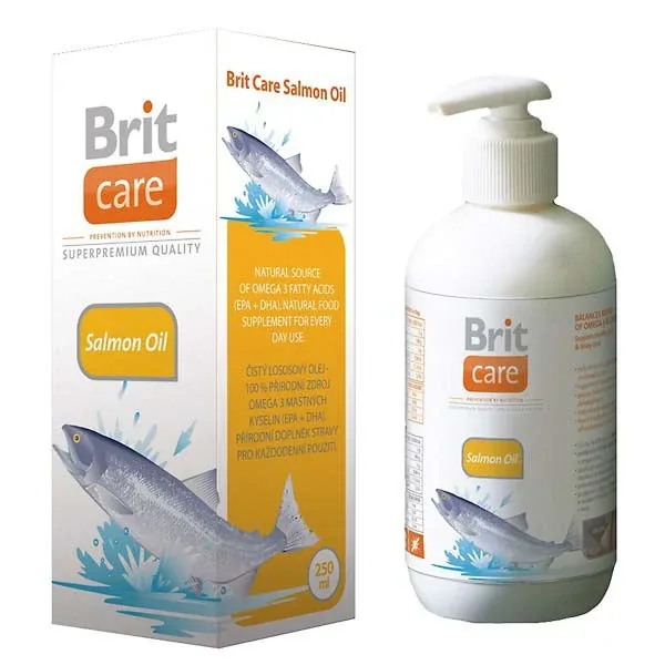 BRIT CARE Ulje lososa, dodatak prehrani za pse, 250 ml - Image 2