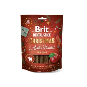BRIT Dental Stick Christmas, dentalni štapići za pse, 7 kom