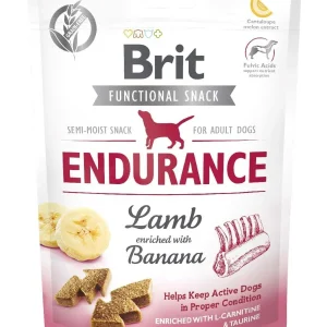 BRIT Functional Snack Endurance, janjetina, obogaćeno bananom, 150 g