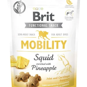 BRIT Functional Snack Mobility, lignja, obogaćeno ananasom, 150 g