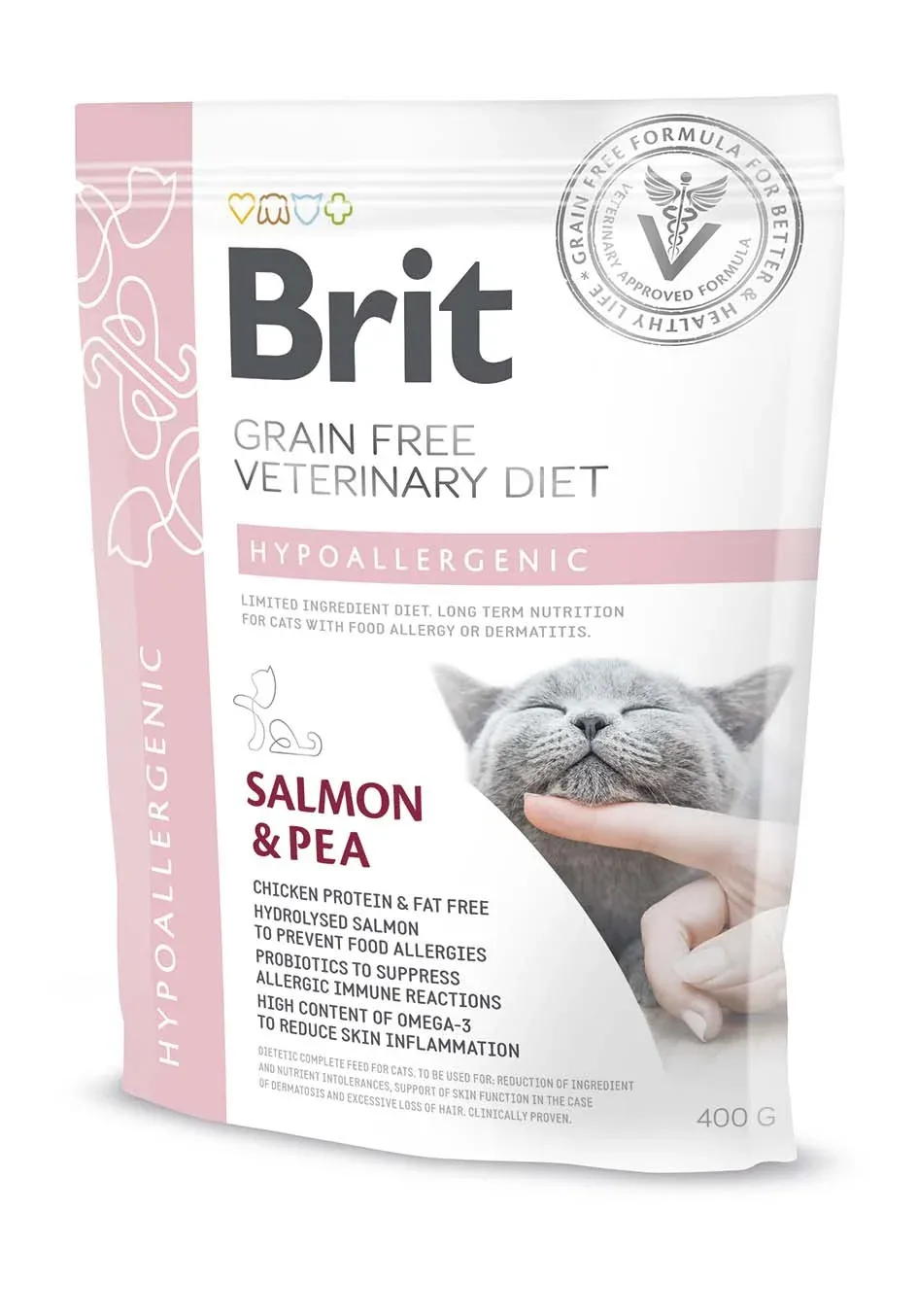 BRIT GF VD Cat Hypoallergenic, kod intolerancija na hranu - Image 2