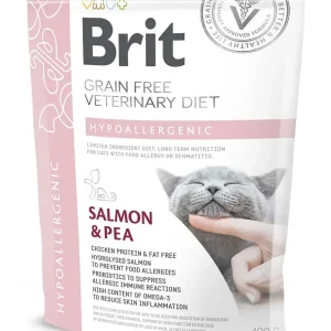 BRIT GF VD Cat Hypoallergenic, kod intolerancija na hranu
