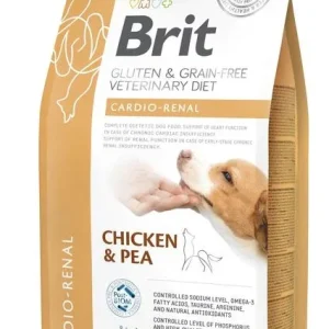 BRIT GF VD Dog Cardio - Renal, za potporu rada srca i bubrega, 2kg