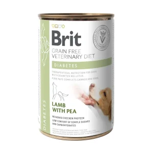 BRIT GF VD Dog Diabetes, za regulaciju opskrbe glukozom, konz. 400g
