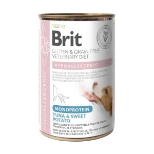 BRIT GF VD Dog Hypoallergenic Monoprotein, tunjevina s batatom, 400g