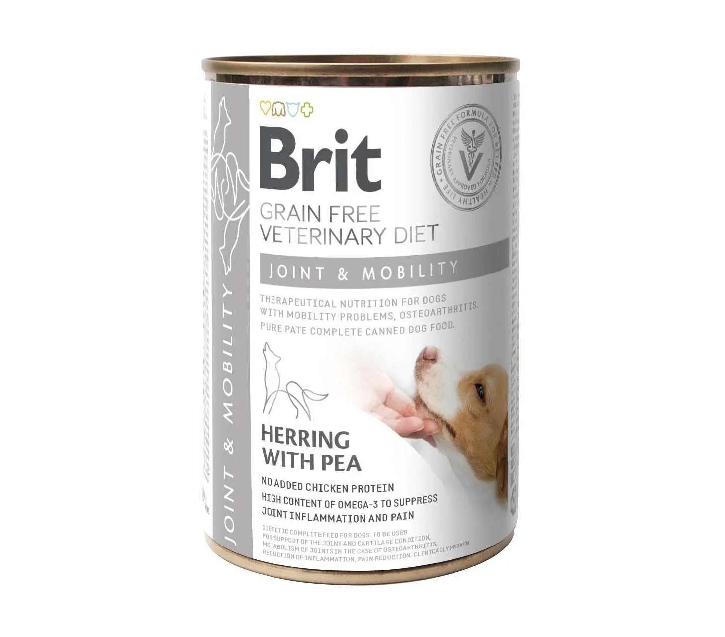 BRIT GF VD Dog Mobility, za bolju pokretljivost zglobova, konzerva 400g