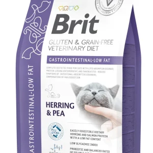 BRIT GF Veterinary Diets Cat Gastrointestinal-Low fat, za prekomjernu težinu
