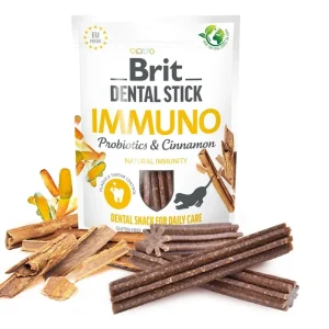 BRIT Immuno, dentalna poslastica za pse s dodatkom probiotika i cimeta, 7kom