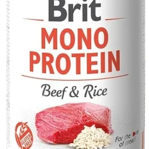 BRIT Mono Protein, govedina s rižom, bez glutena, 400g
