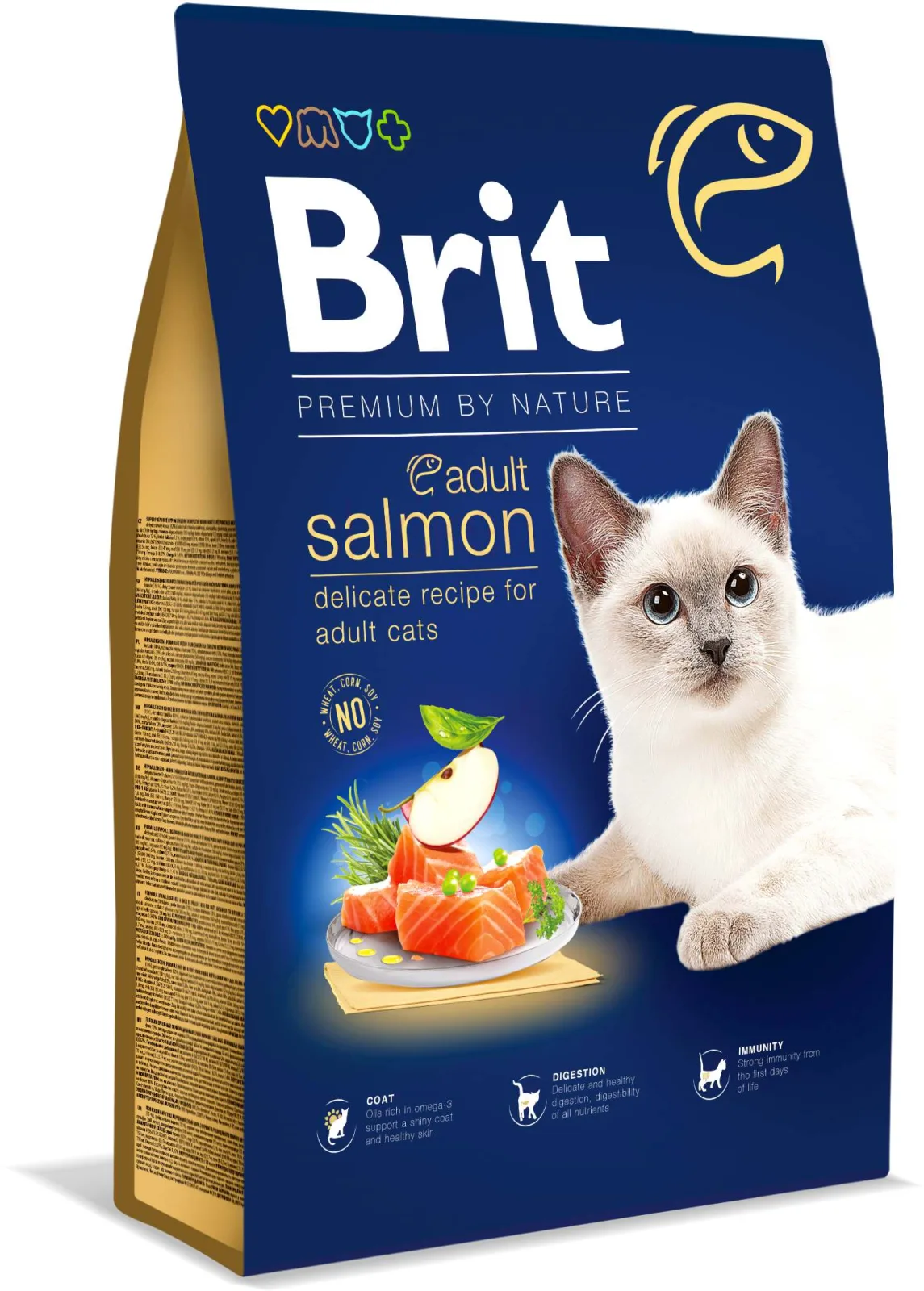 BRIT PREMIUM by Nature Adult Cat, losos