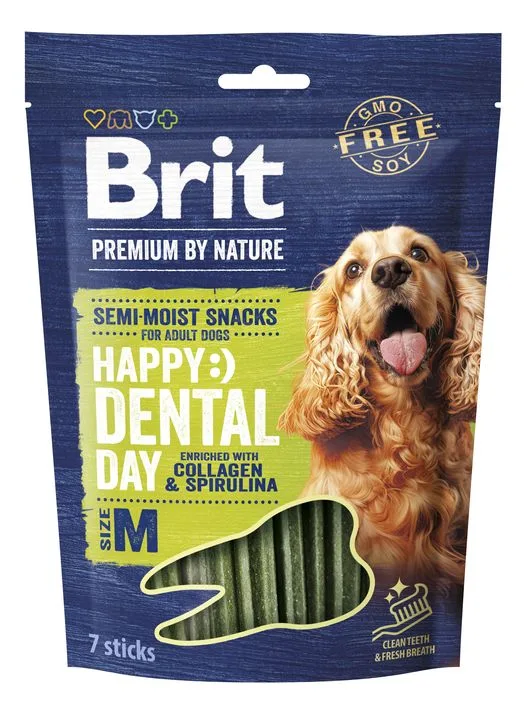 BRIT PREMIUM by Nature Happy Snack Dental, s kolagenom i spirulinom - Image 2