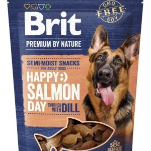 BRIT PREMIUM by Nature Happy Snack, s lososom i koprom, 180g