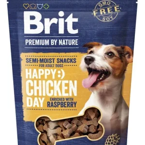 BRIT PREMIUM by Nature Happy Snack, s piletinom i malinom, 180g