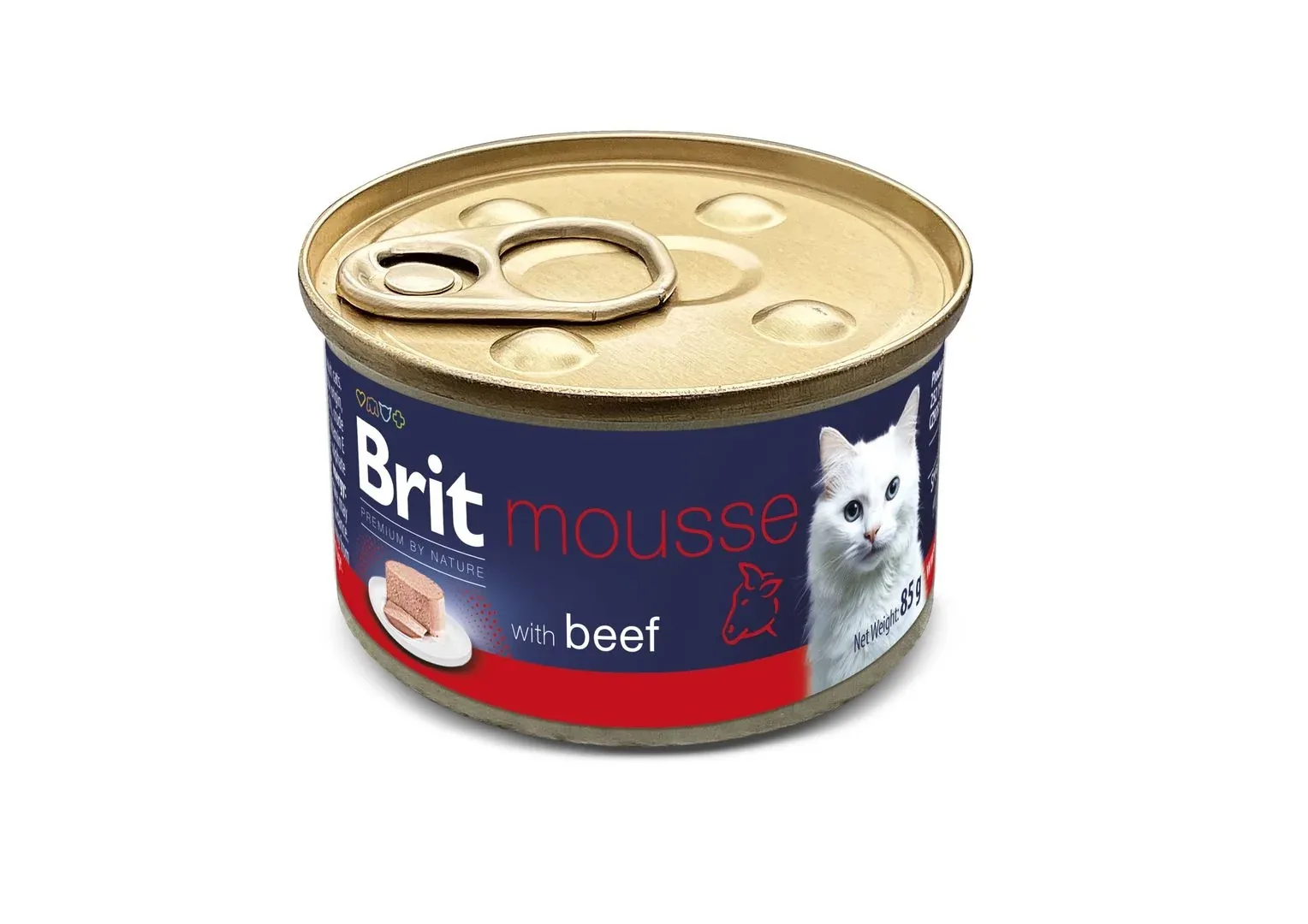BRIT Premium by Nature Mousse, s govedinom, 85g
