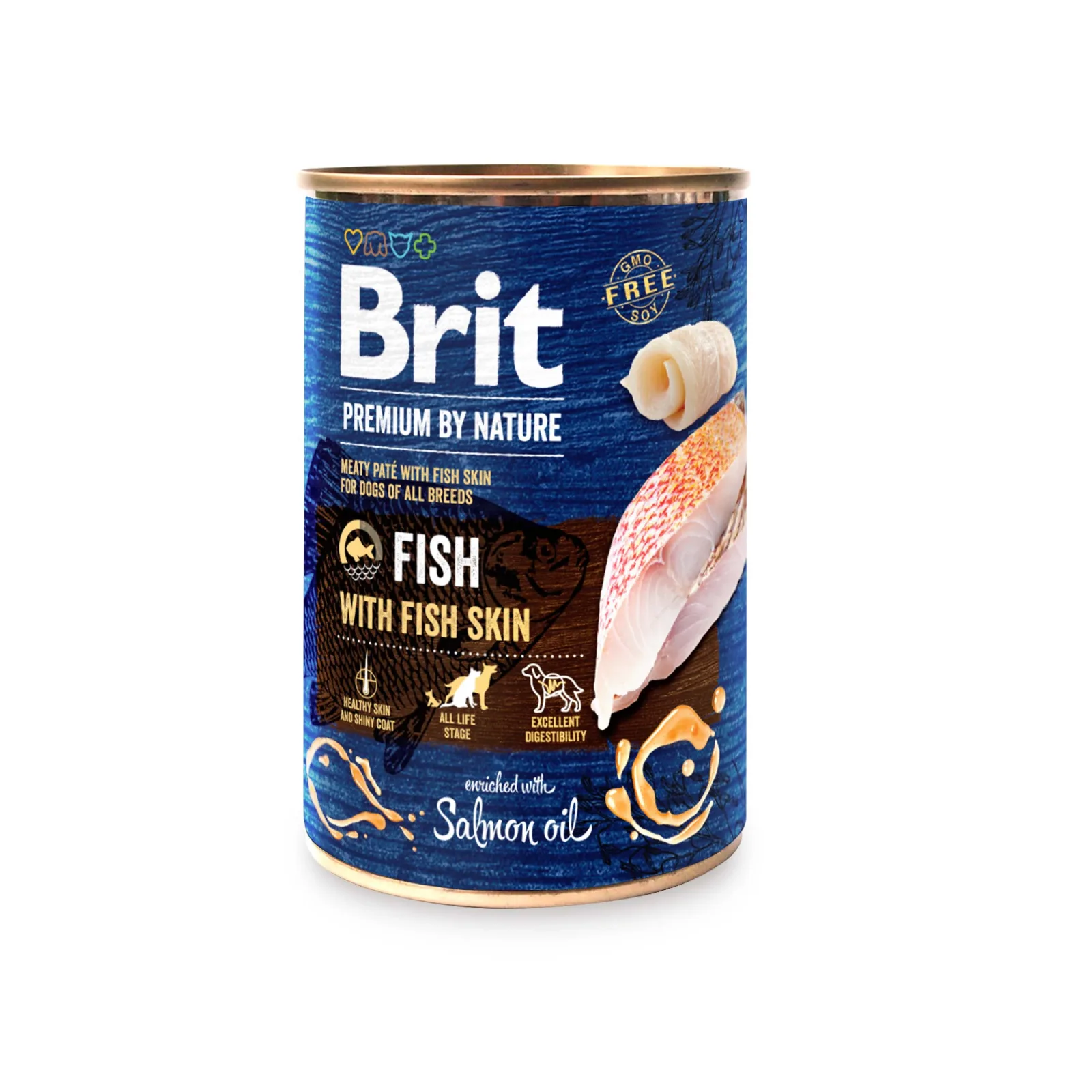 BRIT PREMIUM By Nature Riba s ribljom kožom