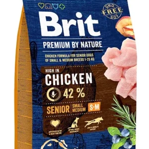 BRIT Premium by Nature SENIOR Small/Medium Breed