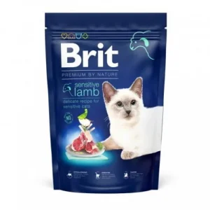 Brit Premium by Nature Sensitive Cat, janjetina 300g