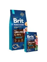 Brit Premium By Nature Sensitive janjetina i riža
