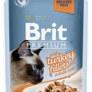 BRIT PREMIUM Fileti u umaku s puretinom, 85 g