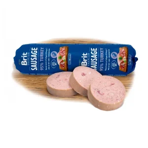 BRIT PREMIUM Kobasica s puretinom, 800g