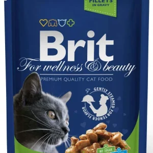 BRIT PREMIUM Komadići u umaku Sterilised, s piletinom, 100g