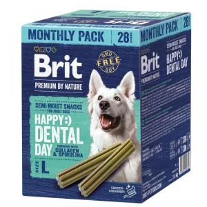 BRIT PREMIUM Monthly pack by Nature Dog Dental Snacks L, 28 kom