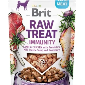 BRIT Raw Treat Immunity, liofiz. poslastica za pse, piletina i janjetina, 40g