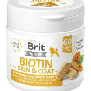 BRIT Vitamins Biotin Skin&Coat Care, dodatak prehrani za pse, 60tbl, 120g