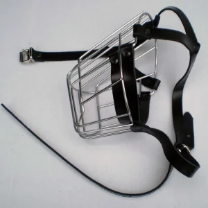 BRNJICA koža/žica Staford; opseg njuške 36cm, opseg vrata 70cm