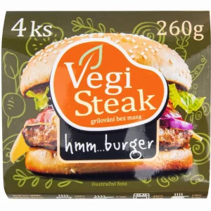 BURGER 260g (4x65g) VEGI STEAK – VETO