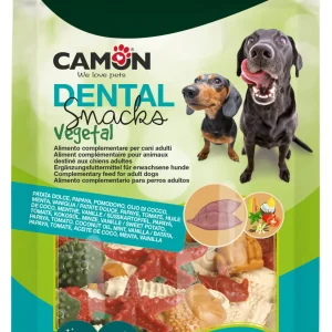CAMON Dental Animal Vege Light S, poslastica za pse, mix 4 okusa, 155g