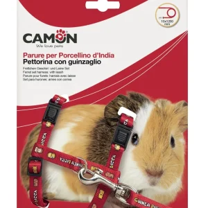CAMON Ham i vodilica za zamorčiće Guinea Piggy 10x1200 mm, razne boje
