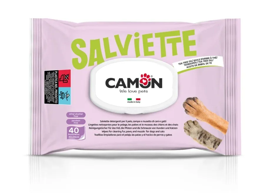 CAMON Higijenske maramice Ulje čajevca 40kom, 30x20cm