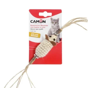 CAMON Igračka za mačke Matatabi Miš, juteni, 12cm