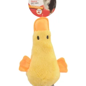 CAMON Igračka za pse Patka, zvučna, 22cm, izbor boja