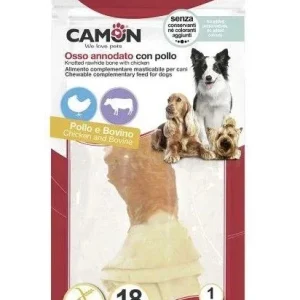 CAMON Poslastica za pse Kost u čvoru, s Piletinom, 1kom/18cm, 120g