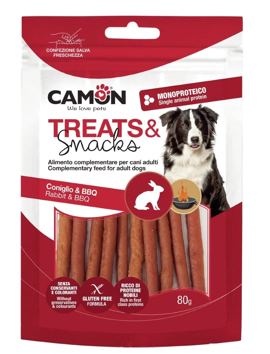 CAMON Rabbit Sticks, poslastica od kunićevine, 80g - Image 2