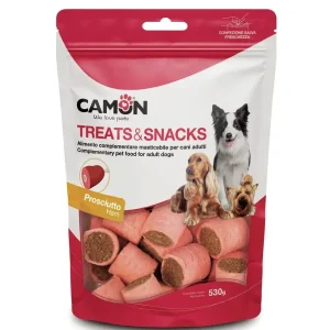 CAMON Rollos Poslastica za pse, keksi sa svinjetinom, 530g