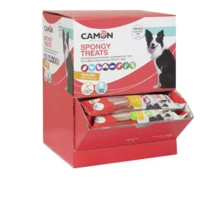CAMON Spongy treats od batata, dentalna poslastica bez glutena, razni okusi, 28g