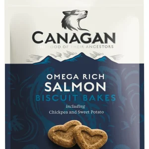 CANAGAN Biscuit Bakes, losos bogat omegom, bez žitarica, 150g