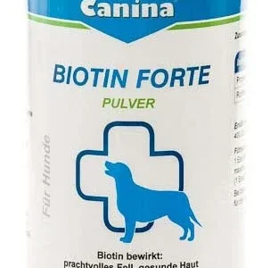 CANINA Biotin Forte, prah za sjajnu dlaku pasa, 200g