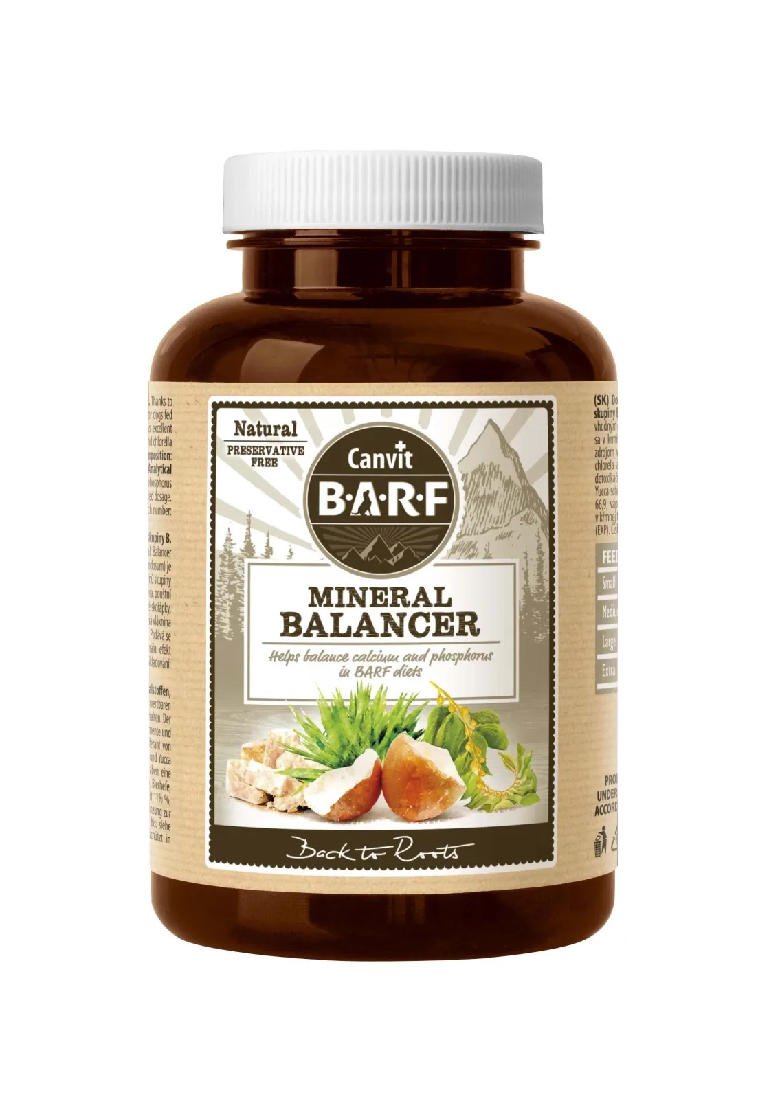 CANVIT BARF Mineral Balancer, prah, dodatak za pse na BARF prehrani, 260g