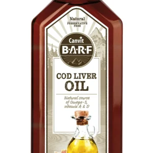 CANVIT BARF ulje Jetre bakalara, dodatak za pse na BARF prehrani, 0,5L