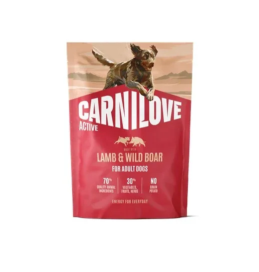 CARNILOVE Active, Divljač sa sobom i veprovinom