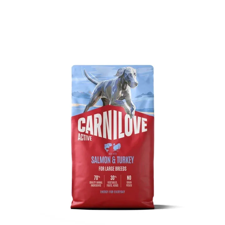 CARNILOVE Active, Large, Losos i puretina, za velike pasmine - Image 2
