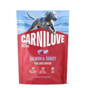 CARNILOVE Active, Large, Losos i puretina, za velike pasmine