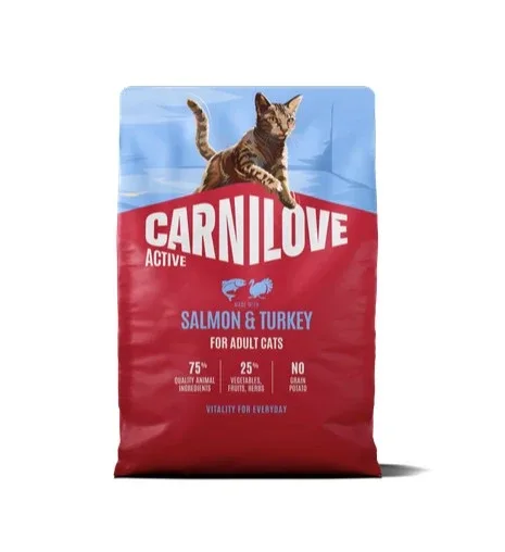 CARNILOVE Active, losos i puretina, 2kg