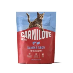 CARNILOVE Active Losos i puretina, za sterilizirane mačke