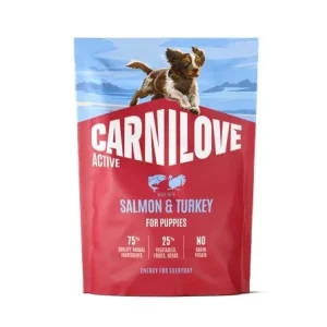 CARNILOVE Active, PUPPY, Losos i puretina za štence